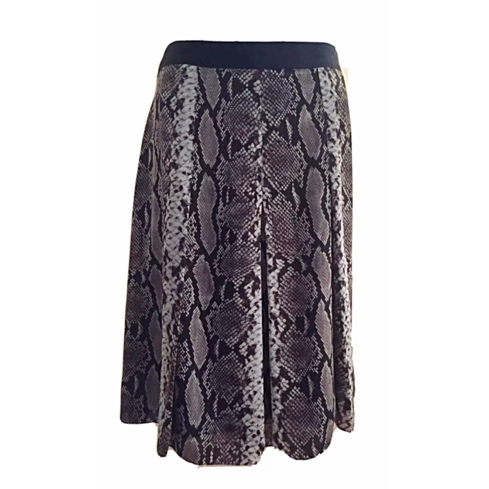 JONES NY COLLECTION NWOT Exotic Python Pat Skirt